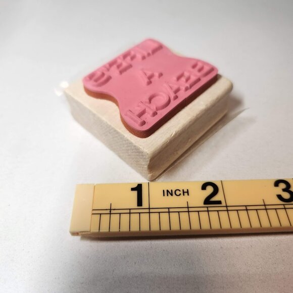 NEW Life's a Beach Craft Rubber Stamp Stamping Crafting Scrapbooking Scrapbook 2 - Picture 3 of 8